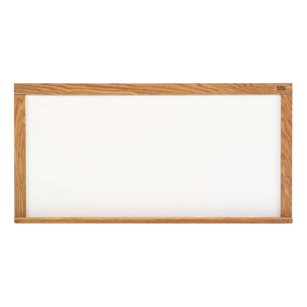 5' High Pro-Lite Magnetic Markerboard w/ Wood Frame